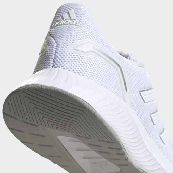Adidas Runfalcon 2.0 Chaussures De Course Blanc