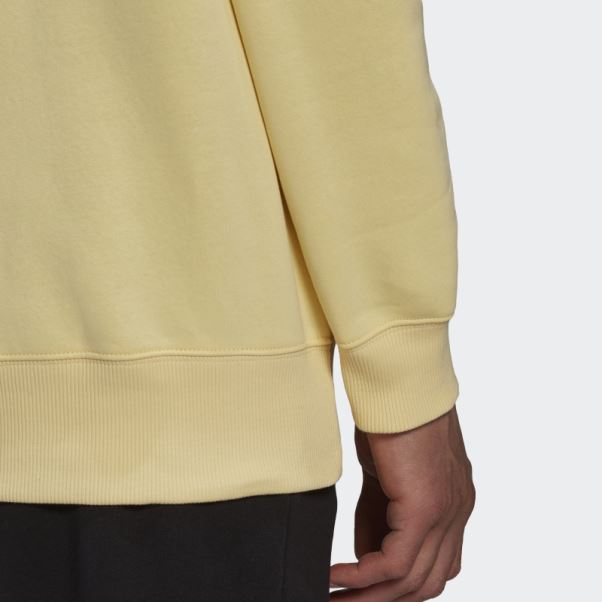 Sweat à épaules Tombantes En Molleton De Coton Essentials Feelvivid Adidas Jaune