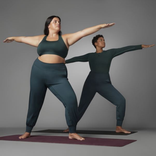 Pantalon De Yoga Adidas Authentique Balance Vert (grande Taille)
