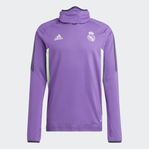 Adidas Real Madrid Condivo 22 Pro Training Top Violet