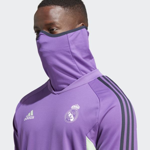 Adidas Real Madrid Condivo 22 Pro Training Top Violet