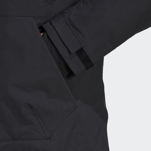 Veste De Snow En Nylon Post-consommation Terrex 3 Couches Adidas Noir