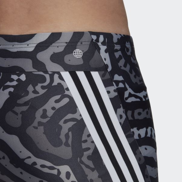 Color Maze Boxer De Bain Adidas Noir