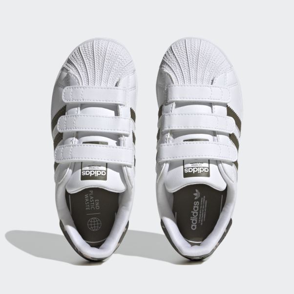 Chaussures Adidas Superstar Olive