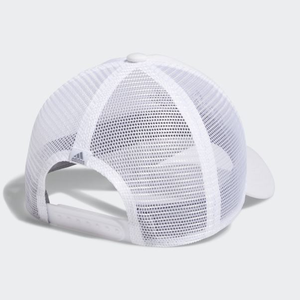 Casquette Trucker En Filet Adidas Blanche