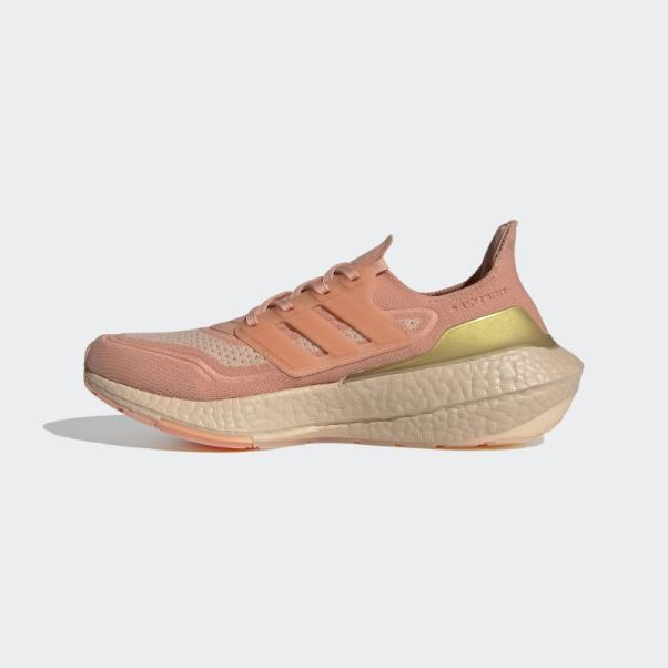 Adidas Ultraboost 21 Chaussures De Course Ambient Blush