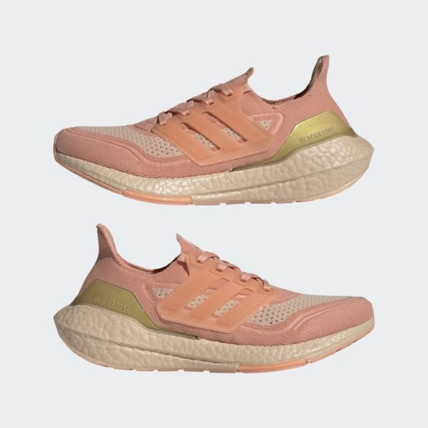 Adidas Ultraboost 21 Chaussures De Course Ambient Blush