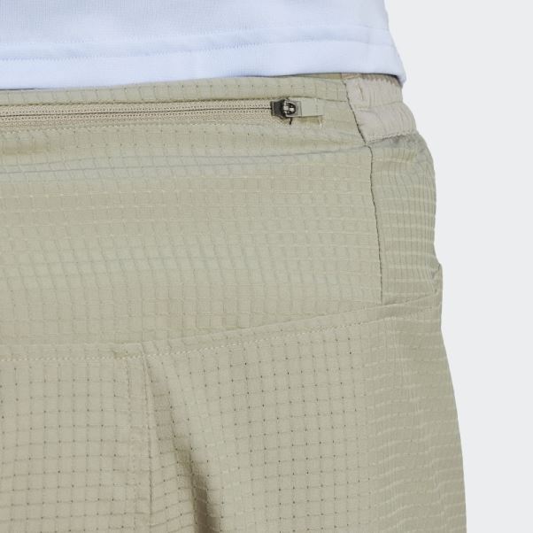 Conçu Pour Le Running Short 2 En 1 Adidas Silver Pebble