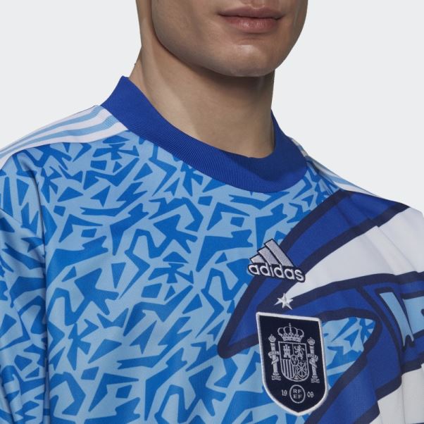 Maillot De Gardien Bahia Espagne Icon Bleu Clair Adidas
