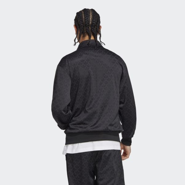 Veste De Survêtement Monogram Graphique Noir Adidas