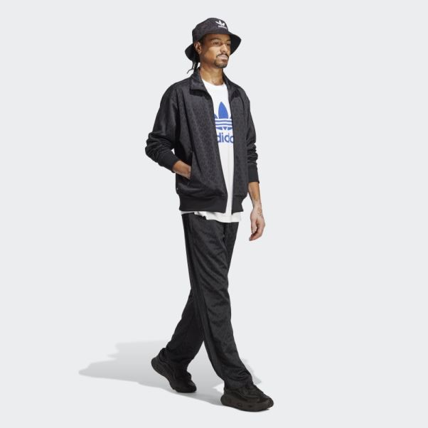 Veste De Survêtement Monogram Graphique Noir Adidas
