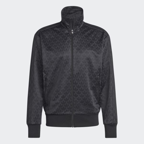 Veste De Survêtement Monogram Graphique Noir Adidas