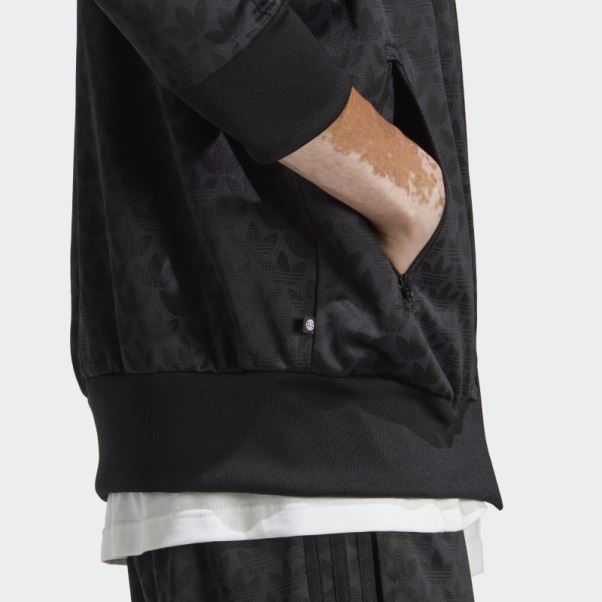 Veste De Survêtement Monogram Graphique Noir Adidas