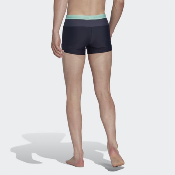 Boxer De Bain Color Block Encre Adidas