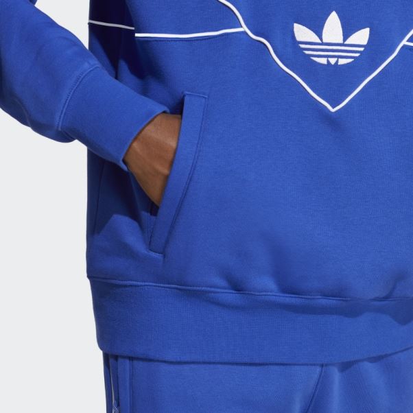 Sweat à Capuche Adidas Adicolor Season Archive Bleu