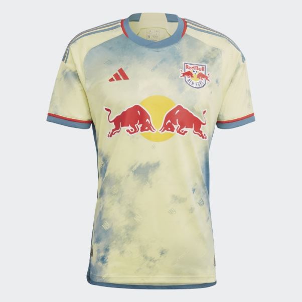 Maillot Adidas New York Red Bulls 23/24 Home Authentique Citrine Perle