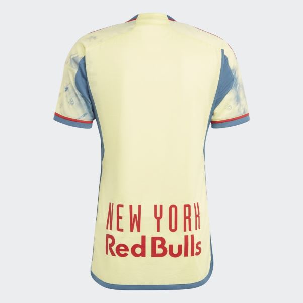 Maillot Adidas New York Red Bulls 23/24 Home Authentique Citrine Perle