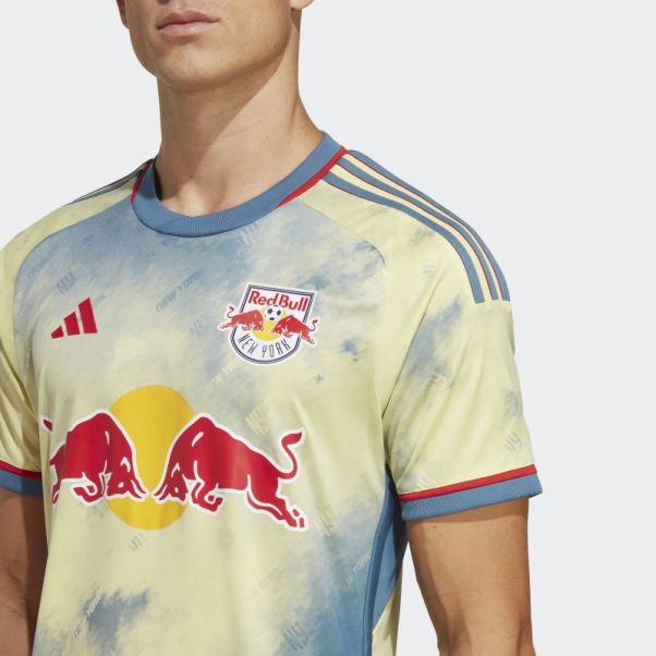 Maillot Adidas New York Red Bulls 23/24 Home Authentique Citrine Perle