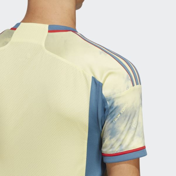 Maillot Adidas New York Red Bulls 23/24 Home Authentique Citrine Perle