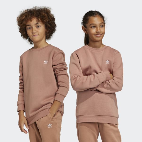 Sweat Adicolor Crew Terre Battue Adidas