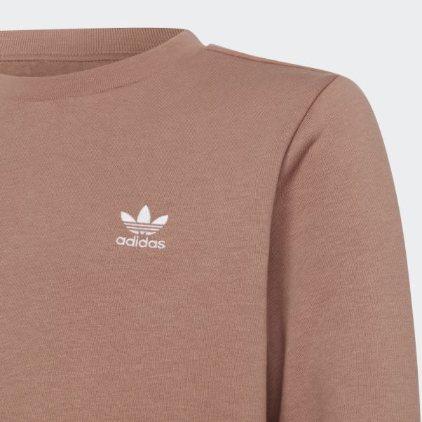 Sweat Adicolor Crew Terre Battue Adidas