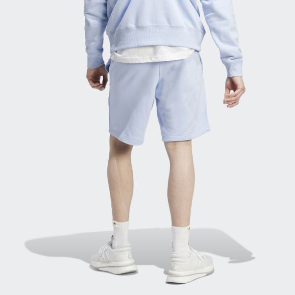 Adidas Bleu Aube Tout Szn Français Terry Short élégant