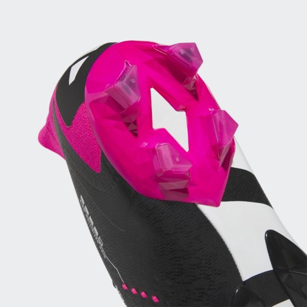 Predator Precision.1 Chaussures De Sol Ferme Noir Adidas