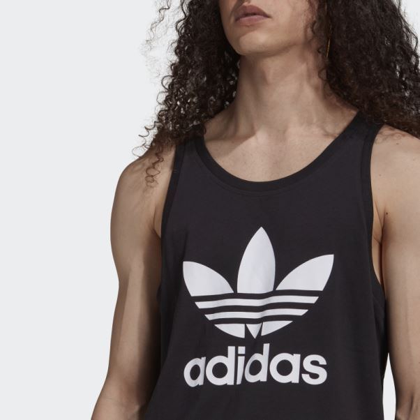Adidas Adicolor Classics Trèfle Débardeur Blanc