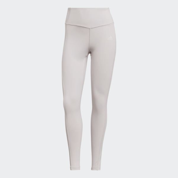 Adidas Hyperglam Aeroready Collant D'entraînement Taille Haute Rose