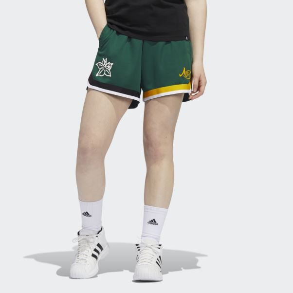 Short Adidas Candace Parker Vert Foncé