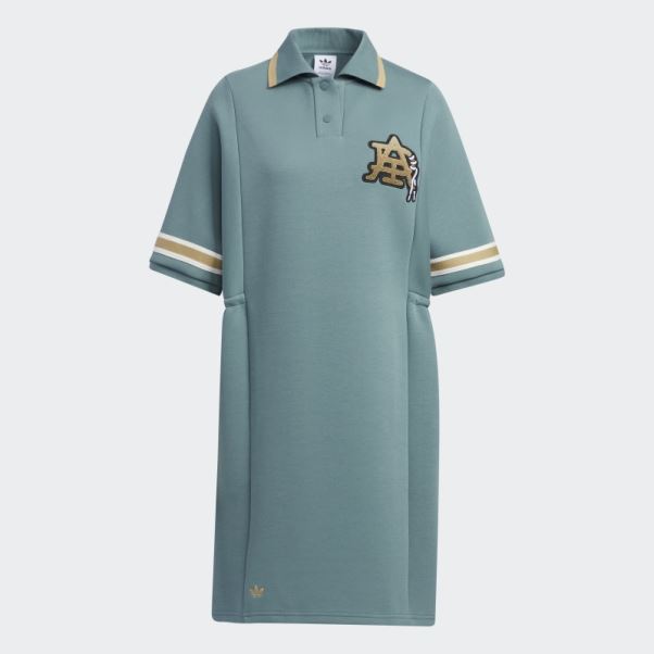 Adidas Modern Collegiate Polo Robe Hazy Emerald