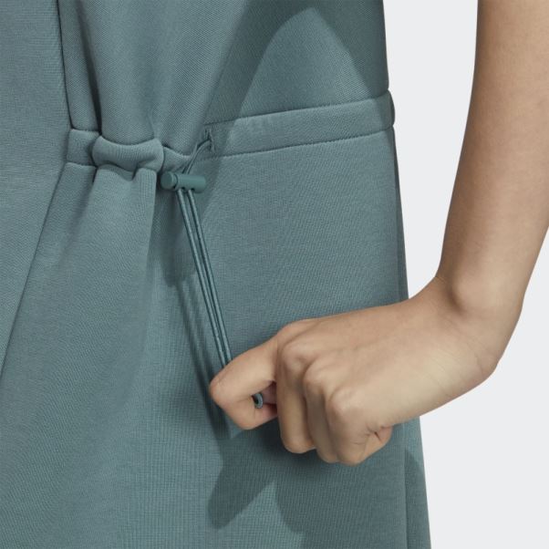 Adidas Modern Collegiate Polo Robe Hazy Emerald
