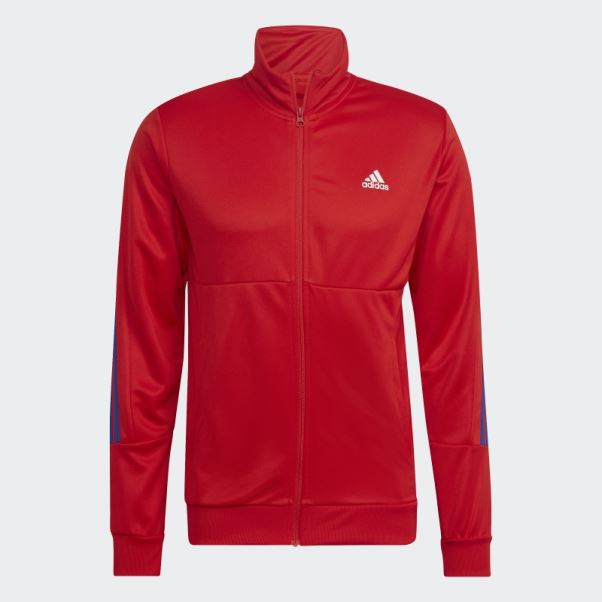 Survêtement Adidas Slim Zippé Rouge