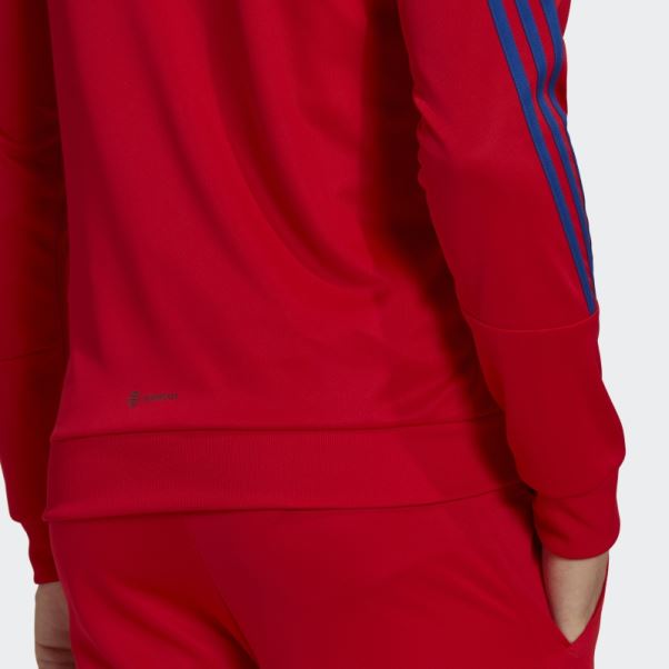 Survêtement Adidas Slim Zippé Rouge