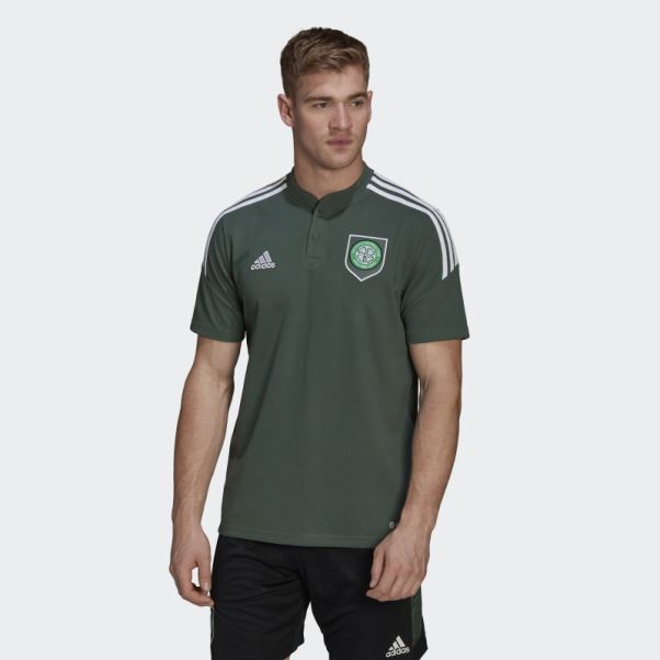 Polo Celtic Fc Condivo 22 Vert Oxyde Adidas