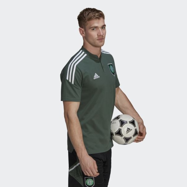 Polo Celtic Fc Condivo 22 Vert Oxyde Adidas