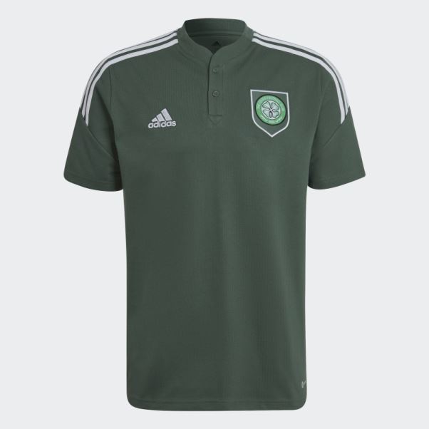 Polo Celtic Fc Condivo 22 Vert Oxyde Adidas