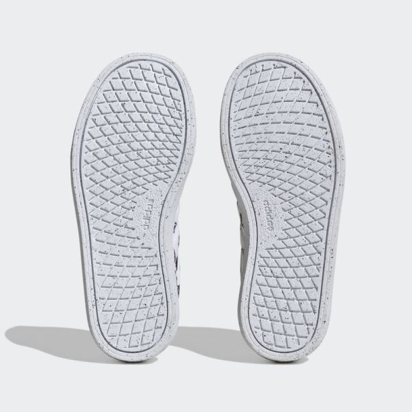 Adidas X Marvel Vulc Raid3r Spider-man Chaussures à Crochets Et Boucles Blanches Mode