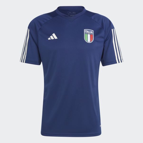 Adidas Maillot D'entrainement Italy Tiro 23 Bleu Fonce