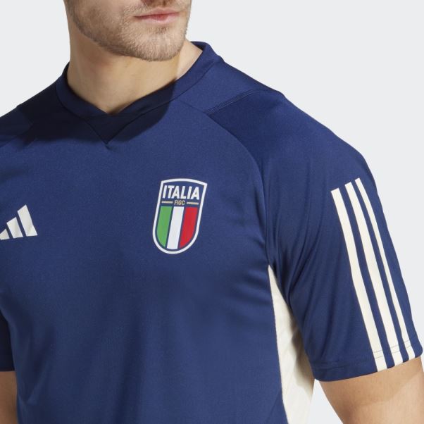Adidas Maillot D'entrainement Italy Tiro 23 Bleu Fonce