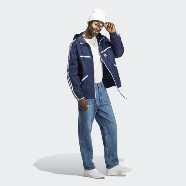 Coupe-vent Adicolor Classics Night Indigo Adidas