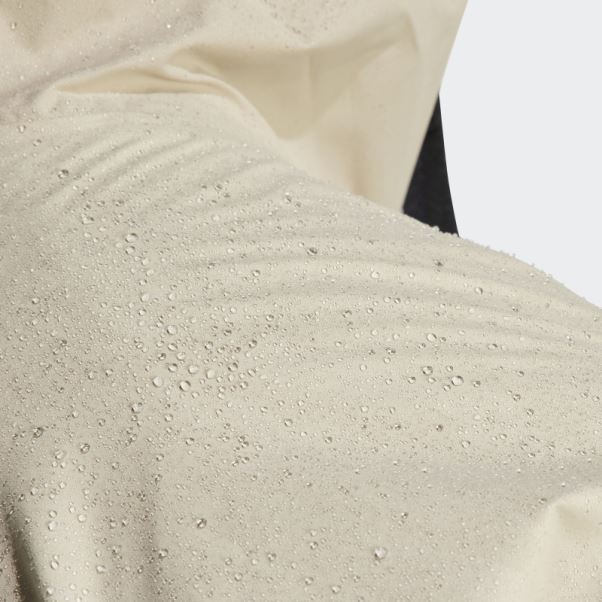 Terrex Utilitas Rain.rdy Veste De Pluie 2,5 Couches Savane Adidas