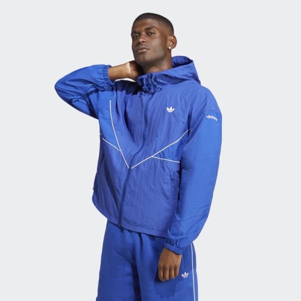 Coupe-vent Adicolor Season Archive Bleu Adidas