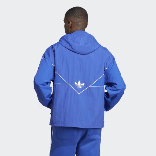 Coupe-vent Adicolor Season Archive Bleu Adidas