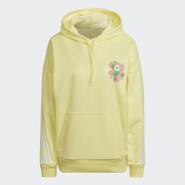 Perle Citrine Adidas X Marimekko Sweat à Capuche Chaud