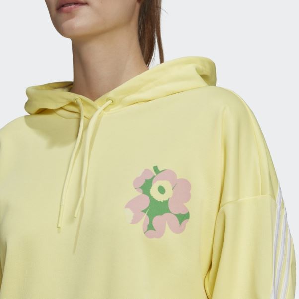 Perle Citrine Adidas X Marimekko Sweat à Capuche Chaud