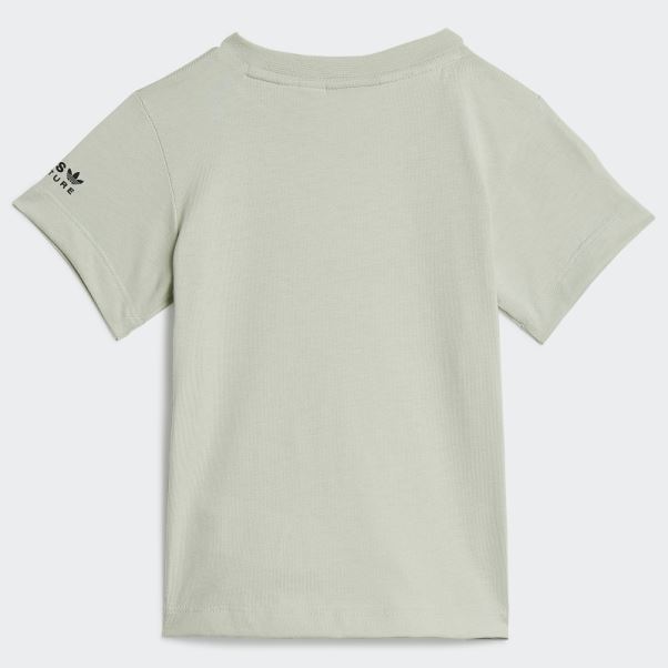 T-shirt Adidas Mickey Et Ses Amis Vert Disney