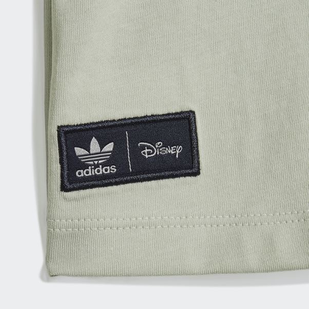 T-shirt Adidas Mickey Et Ses Amis Vert Disney