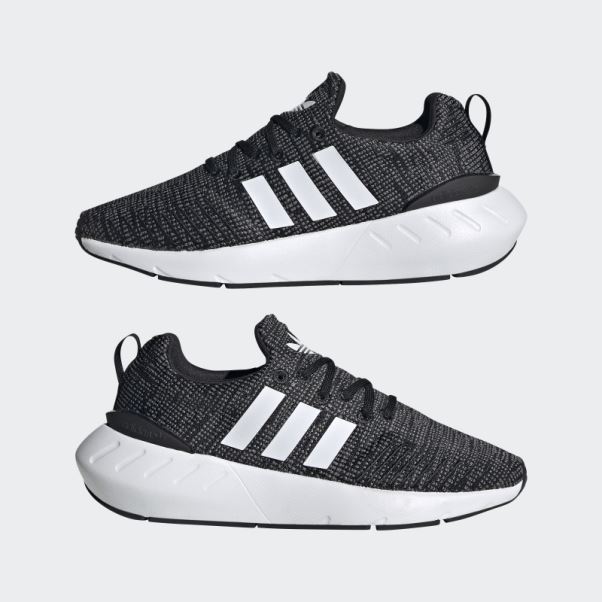 Chaussures Adidas Swift Run 22 Grises élégantes