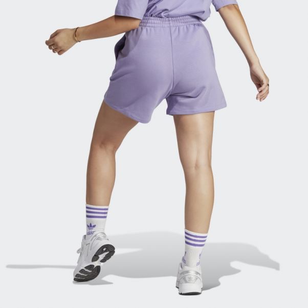 Short Adicolor Essentials French Terry Adidas Lilas